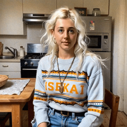 Emma-Jane MacKinnon-Lee in an isekai-inspired portal scene